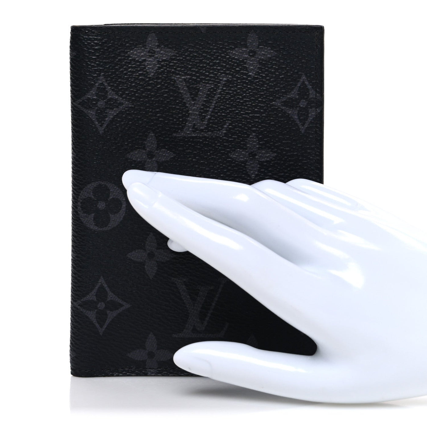 LOUIS VUITTON MONOGRAM ECLIPSE PASSPORT COVER