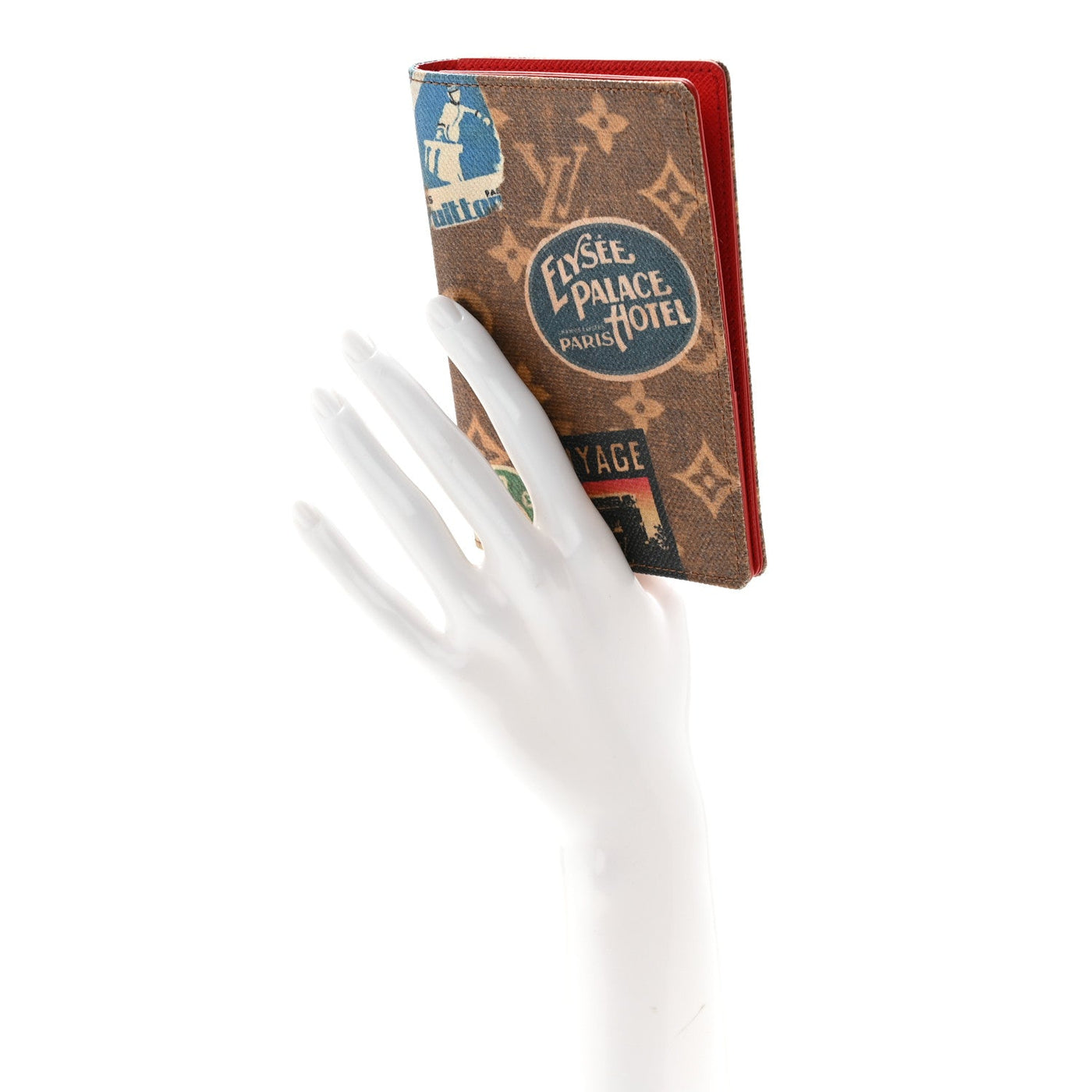 LOUIS VUITTON MONOGRAM FLIGHT MODE PASSPORT COVER