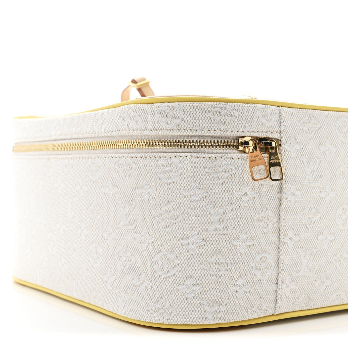 LOUIS VUITTON MONOGRAM JACQUARD BABY SUITCASE BEIGE