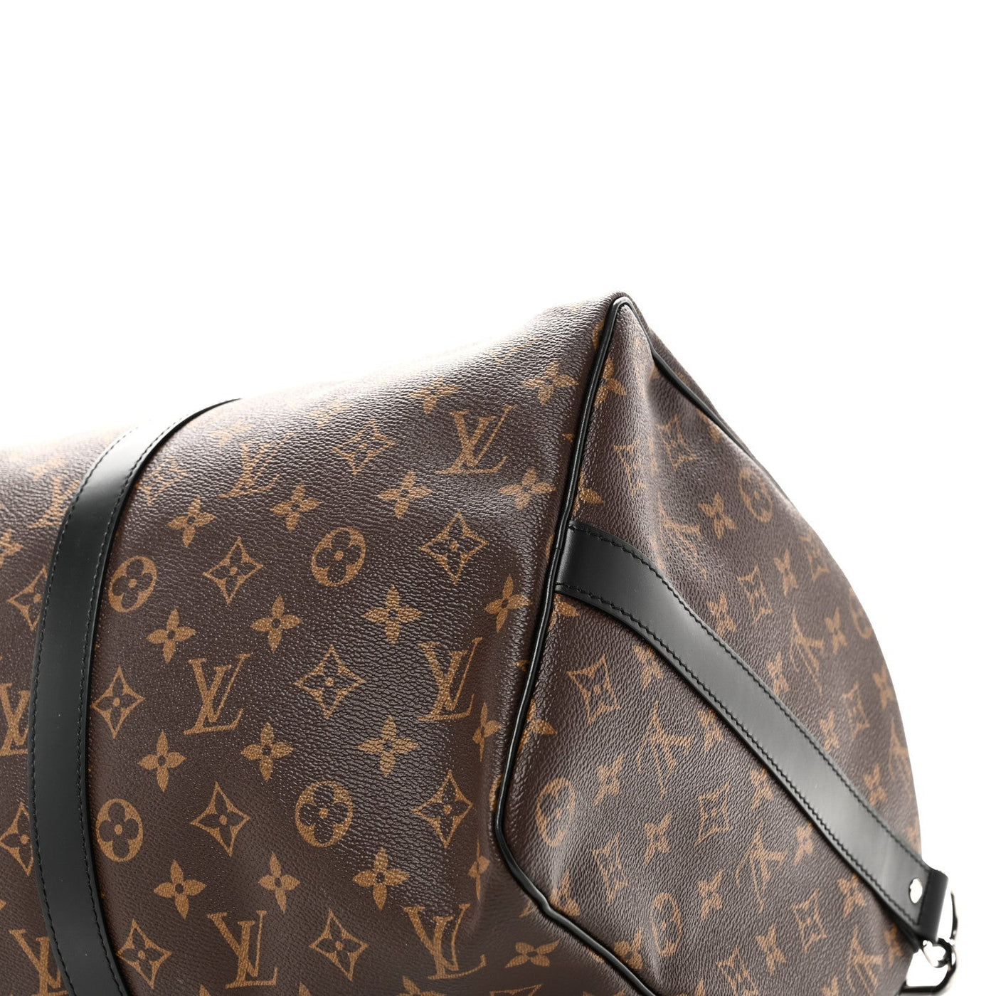 LOUIS VUITTON MONOGRAM MACASSAR KEEPALL BANDOULIERE 45